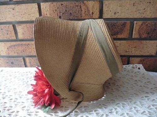 ANCIEN CHAPEAU CREUSOIS "FEMME ADULTE"FOLKLORE PAYSAN"1900"TRES RARE