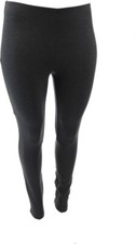 Lands' End Women's Ponte JOD Legging Dark Charcoal Heather M NWOT 528 
