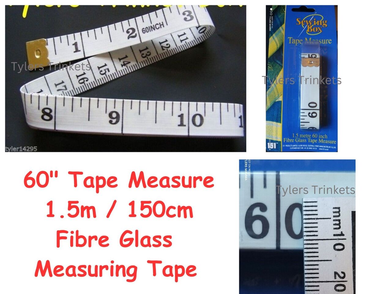 Basic Fibre Glass Tape Measure - 150cm Basic Fibre Glass Tape Measure - 150cm