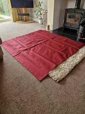 Waterproof Floor Protection. PU coated Canvas, hard wearing and washable. 