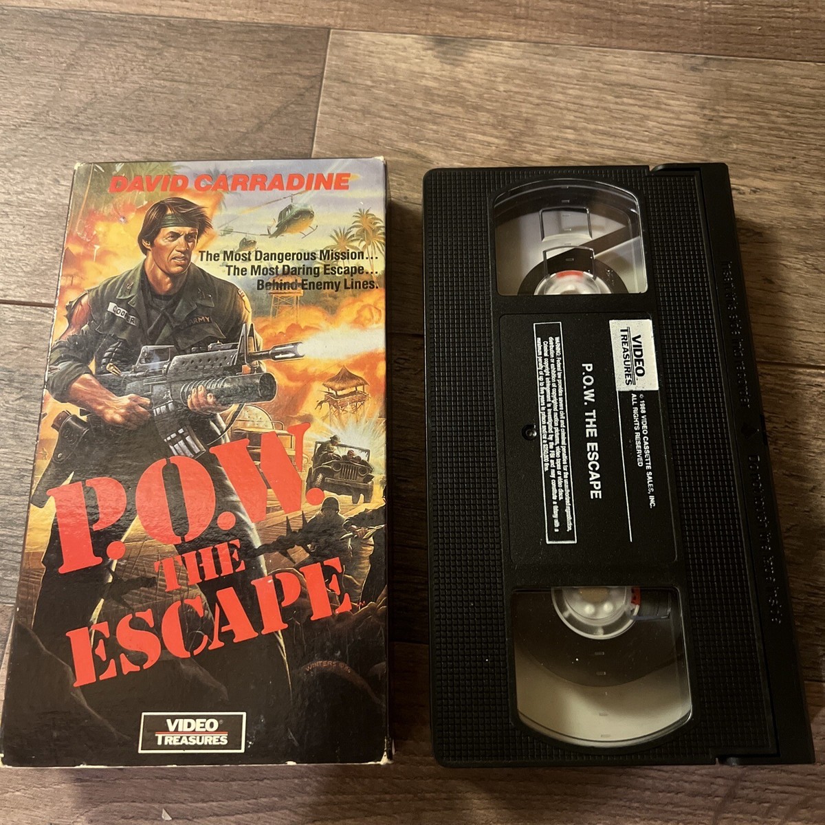 P.O.W. - The Escape (VHS, 1989) 13132908601| eBay