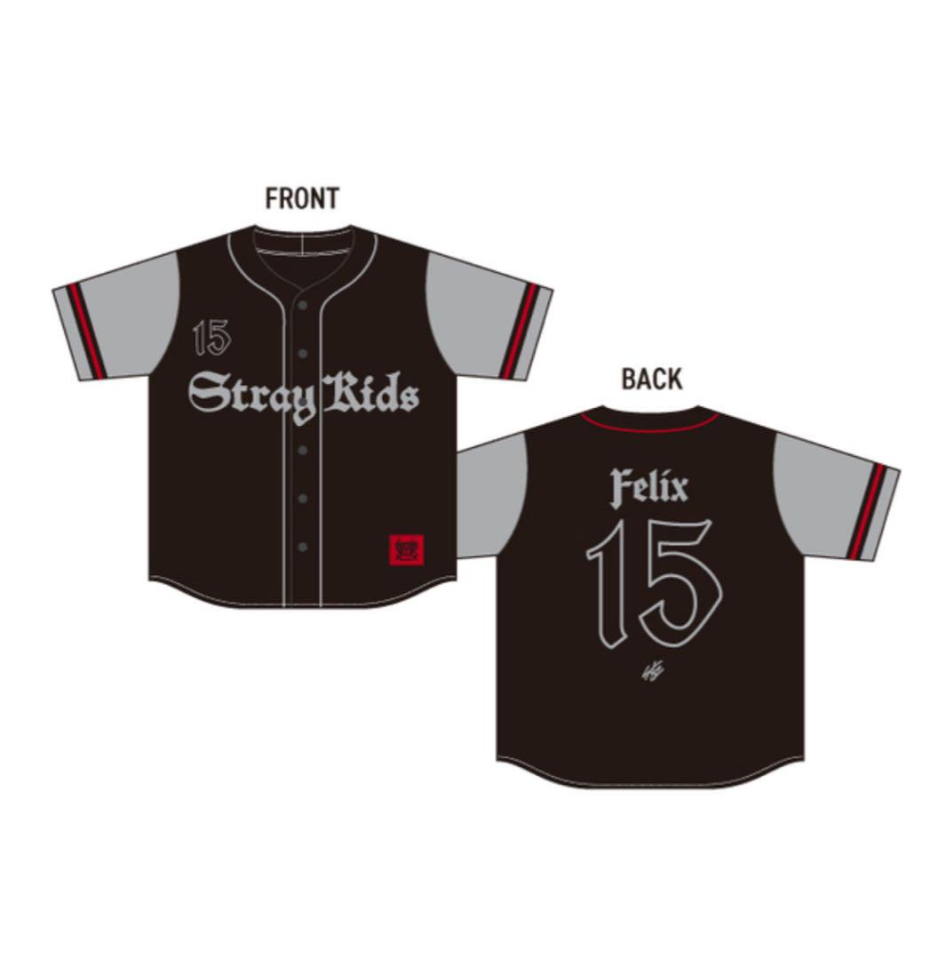 Stray Kids HAN 14番 dominATE ハン ユニフォーム Stray Kids [HAN] UNIFORM SHIRT World Tour dominATE JAPAN