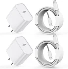 Original USB-C Fast Charger for iPhone 17 16 15 Pro Max Type C Charging Cable