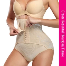 Fajas Women Waist Trainer High Waist Control Panty Body Shaper Hip Enhancer Belt