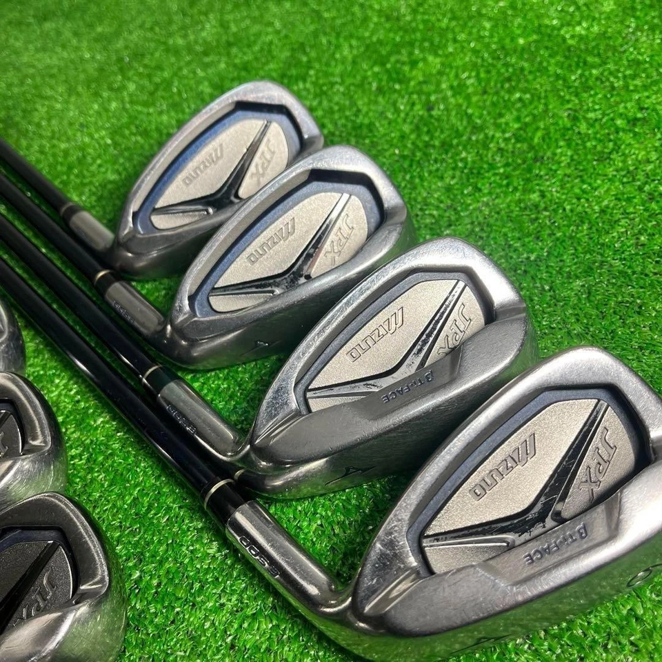 Mizuno JPX E500 β Ti-FACE Irons #5-9,Pw,Fw,Sw(8Clubs)/Carbon/Flex:Regular - Image 4 of 4