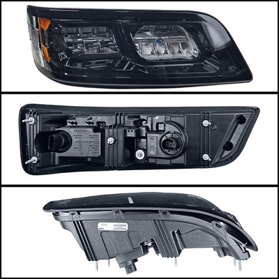 Headlamp Assembly, RH, LED, Blue Bird Vision