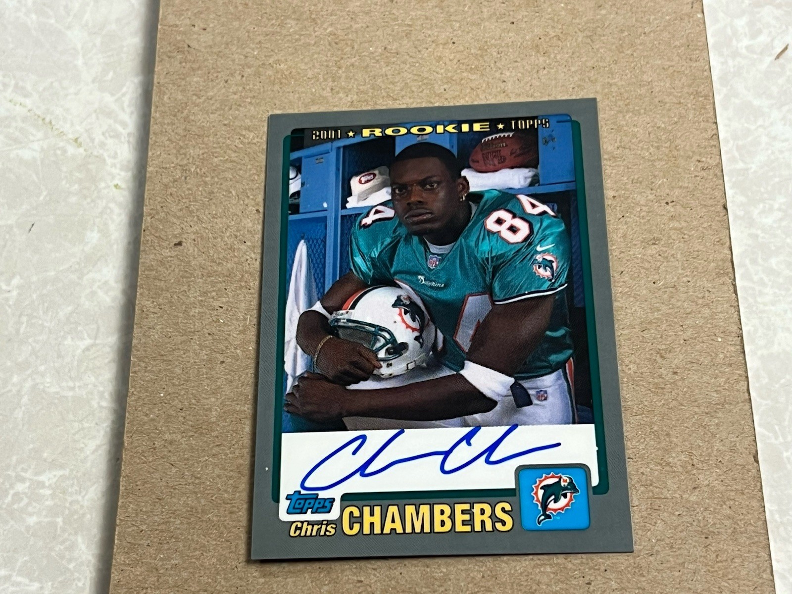 Chris Chambers Topps Rookie Premiere Autograph #RPCC Base