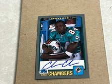 CHRIS CHAMBERS 2001 TOPPS ROOKIE PREMIER AUTOGRAPH ROOKIE CARD! RARE! BIG $$ ?!. rookie card picture