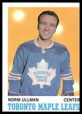Norm Ullman 1970-71 Topps #110 Toronto Maple Leafs EX OC