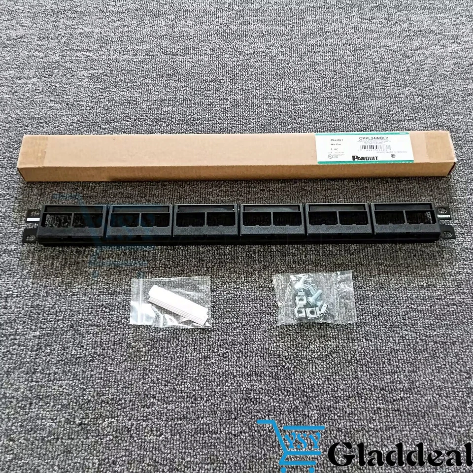 For Panduit Mini CPP24WBLY modular patch panel, suitable for CAT6, 5E 24 port - Image 3 of 4