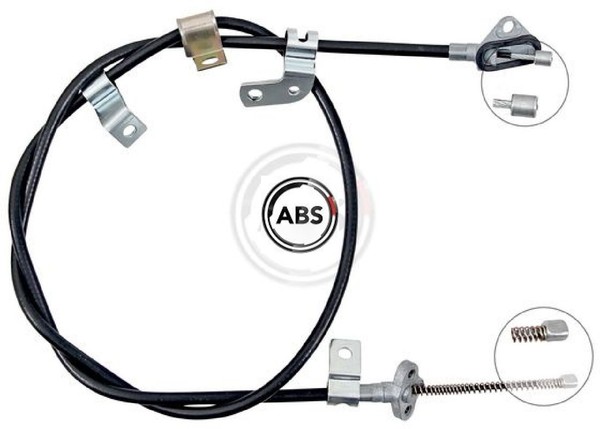 A.B.S. K14132 Seilzug FüR Feststellbremse Handbremsseil Bremsseil FüR Daihatsu-image