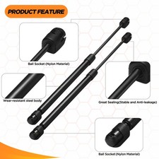 2pcs C16-06389 14 Inch 24lb107n Gas Struts For Truck Leer Camper Shell Topper