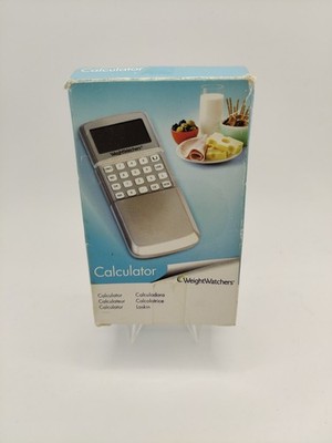 WEIGHT WATCHERS CALCULATOR RECHNER PROPOINTS VON 2010 MIT 8 SPRACHEN.