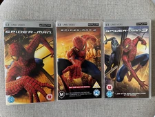 UMD Movie:  Spiderman 1 + 2+ 3 (Sony Playstation Portable) Region 2