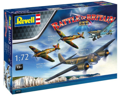Revell 03766 Battle of Britain Set 85 Jahre Plastik Modellbausatz 1:72 NEU