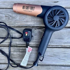 Hot Shot Tools Gold N Hot Hair Dryer Black and Gold No Box Or Attachments 2 Lvl
