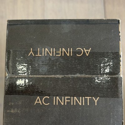 AC Infinity AI-DTA4 4in x 25ft Flexible Heavy Duty Duct Tube, Black, Flame