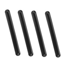 4PCS Car Side Door Edge Guards Silicone Anti-Scratch Anti-Collision Car Black