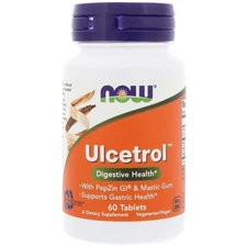 Ulcetrol Stomach Health Supplement With Pepzin Gi And Mastic Gum 60 Tablets