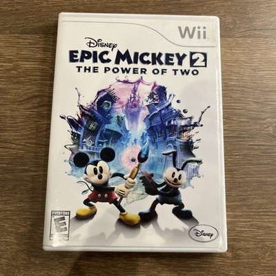 Epic Mickey 2: The Power of Two - Nintendo Wii - Tested - Fast Shipping!