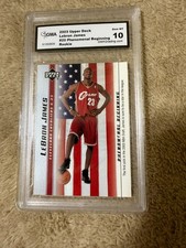 2003 LeBron James Upper Deck Phenomenal Beginning #20 RC GMA GEM MT 10