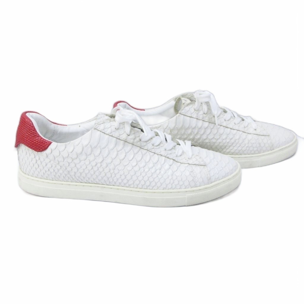 DSQUARED2 Sneakers Python Leather Low Cut Logo Pl… - image 4