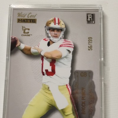 Wild Card MATTE Brock Purdy Iowa State Cyclones Rookie Chase #BC-BP 56/199