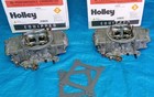 *Matched Pair* Holley 750 Cfm Blower / Supercharger Boost Referenced Carburetors