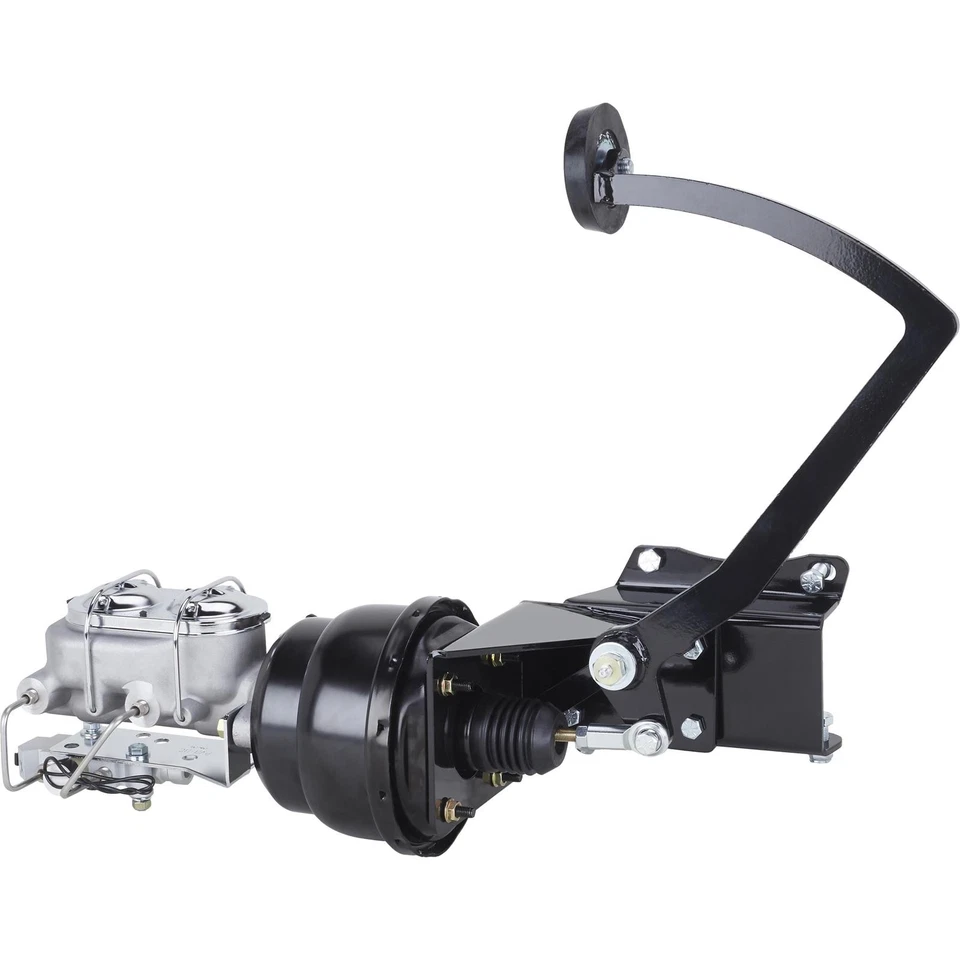 Conjunto de Pedal de Freio Elétrico de Montagem em Quadro, Preto, Compatível com Caminhão Chevy 1947-54 - Imagem 2 de 4