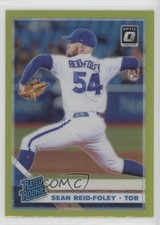 2019 Panini Donruss Optic Rated Rookies Lime Green Prizm Sean Reid-Foley #73 qp4