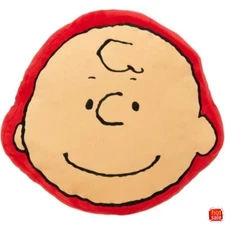 Peanuts Decorative Pillow: Multicolor Plush for Kids & Teens, Polyester, 20.5...