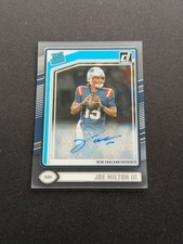 2024 Panini Clearly Donruss - Rated Rookie Joe Milton III #97 Auto (AU, RC)