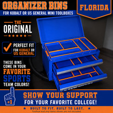 Mini Toolbox Bins For Us General Or Kobalt College Colors