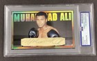 Muhammad Ali Signed Custom Card Cut Boxing One of One 1/1 HO
