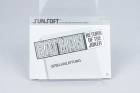 Nintendo NES *Batman: Return of the Joker* EMBALAJE ORIGINAL CIB PAL B 48-NOE +