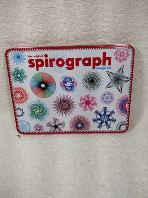 Spirograph Art Pattern Design Set - In Tin-Hasbro-2012, Never Used Unplayed With