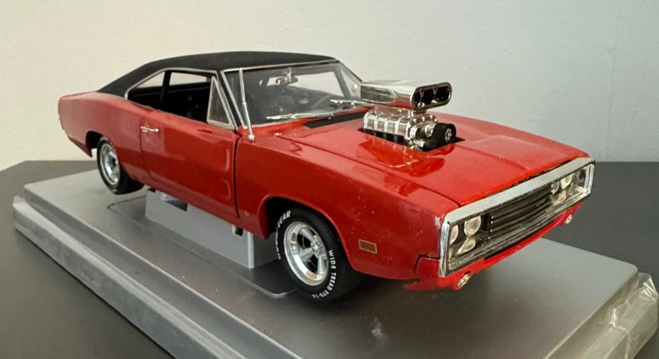 CARGADOR ERTL AMERICAN MUSCLE DODGE 1970 1/18 - Imagen 3 de 4