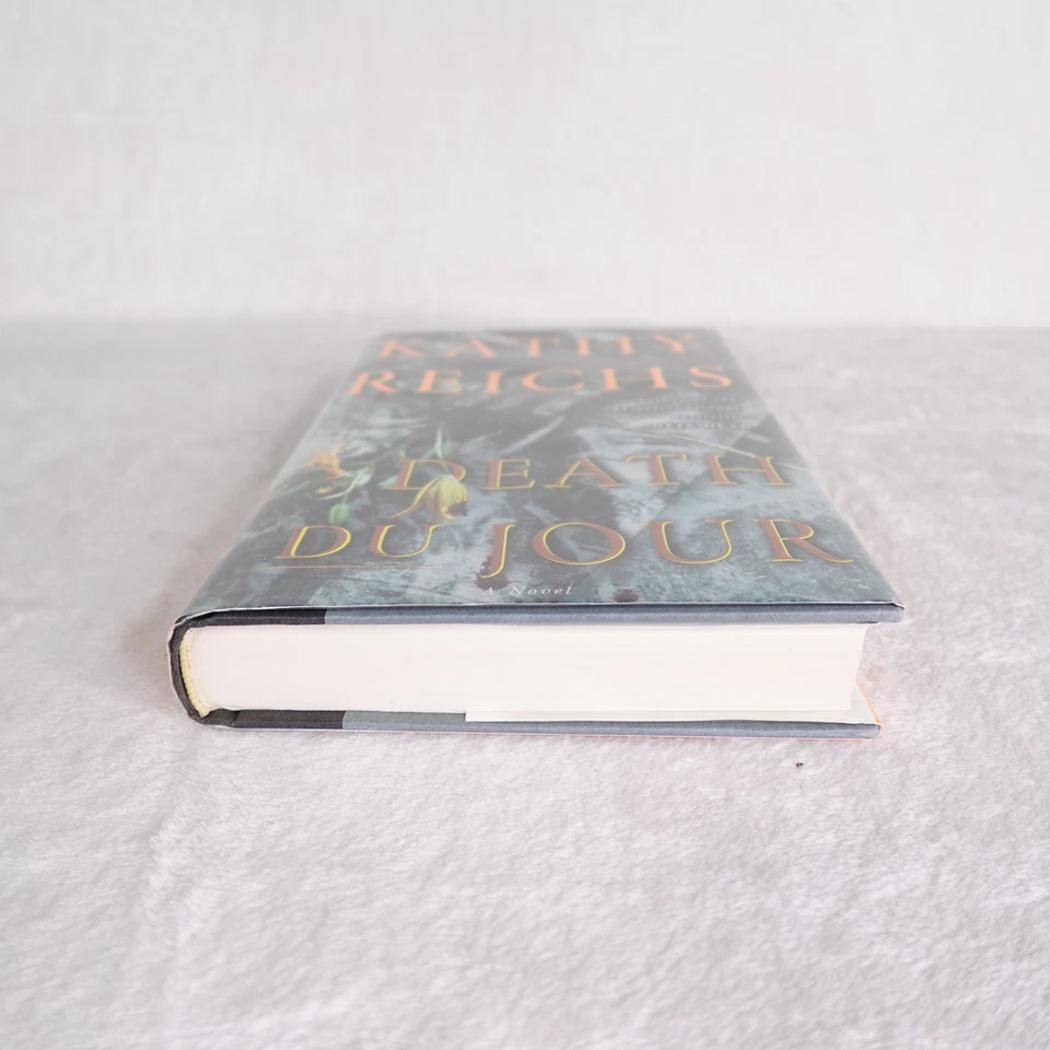 Death Du Jour Kathy Reichs Signed Hardcover Mystery Thriller 1999 Scribner First - Image 4 of 4