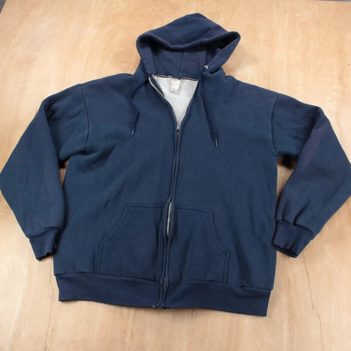 Sweat Vintage Wisconsin Dells – Homme XL, Bleu, Broderie Voilier, Années 90 Tultex