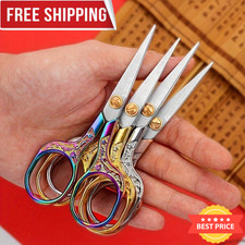 4Pc Travel Craft Scissors Set for Sewing Embroidery Paper Cutting Knitting Steel