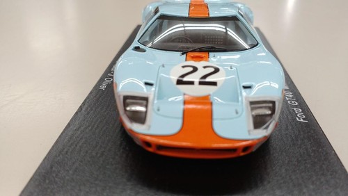 Coche miniatura SPARK 1/43 FORD GT40 ganador sebring 1969 usado - Imagen 13 de 19
