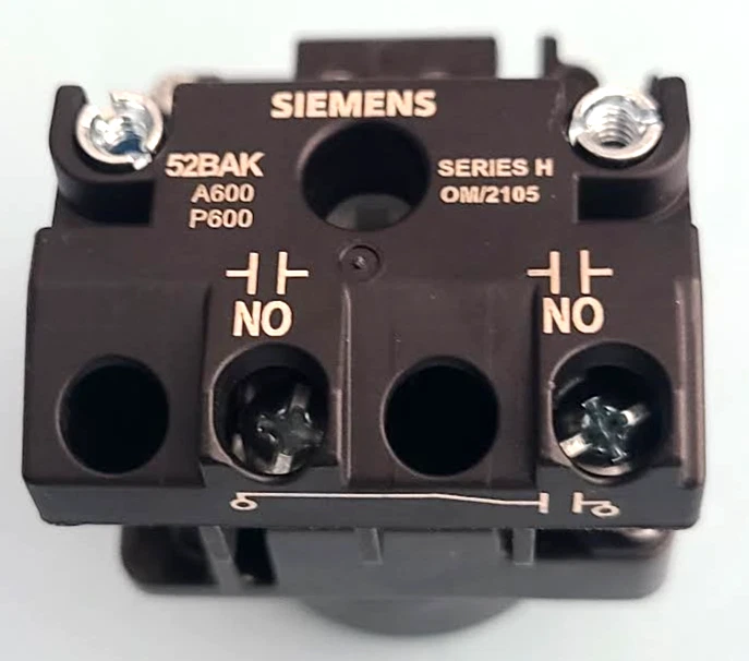 SIEMENS 52BM8A3K VERDE PUSH PILOT PLÁSTICO LUZ INDICADORA 30MM Foto 4 de 4