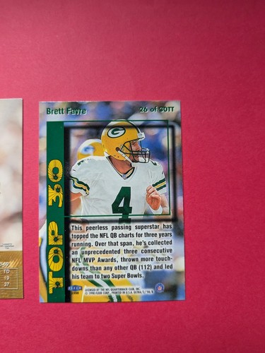 1998 Ultra 26 Of 30. 1994 Pacific #140 Brett Favre - Picture 7 of 10