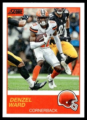 2019 Score Denzel Ward Cleveland Browns #108
