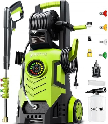 #ad FOTING 5000 MAX PSI PRESSURE WASHER 2026 NEW TOUCH SCREEN 8 LEVEL YELLOW $156.94