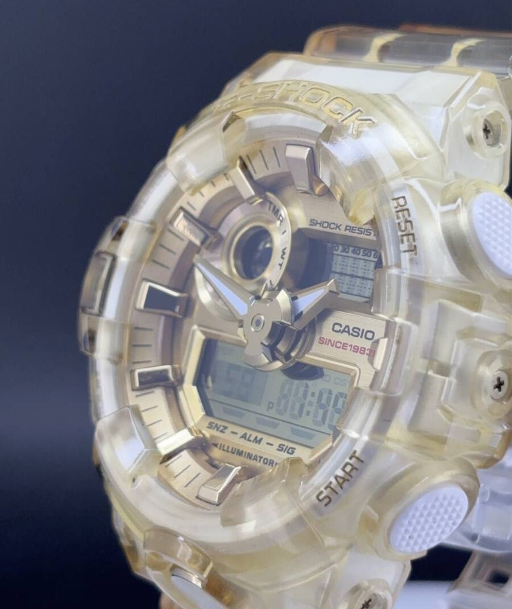 CASIO G-SHOCK 35周年記念モデルGA-735E-7AJR ゴールド G-SHOCK GA735E-7A 35TH ANNIVERSARY LIMITED EDITION WATCH