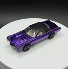 Vintage Hot Wheels Redline Custom El Dorado Purple W/ Black Top - Awesome Car!