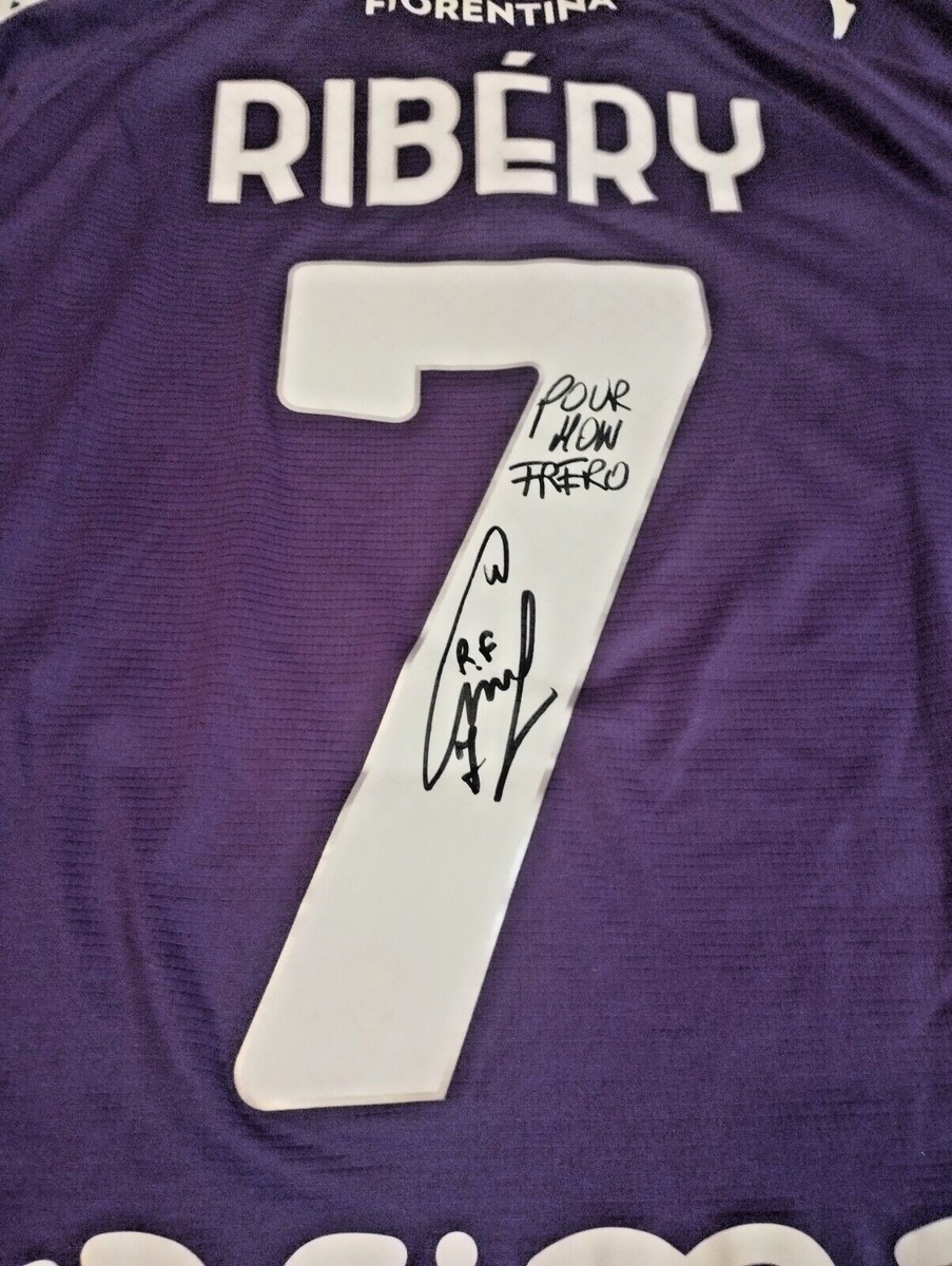 MAGLIA GARA FRANCK RIBERY FIORENTINA 2020 2021