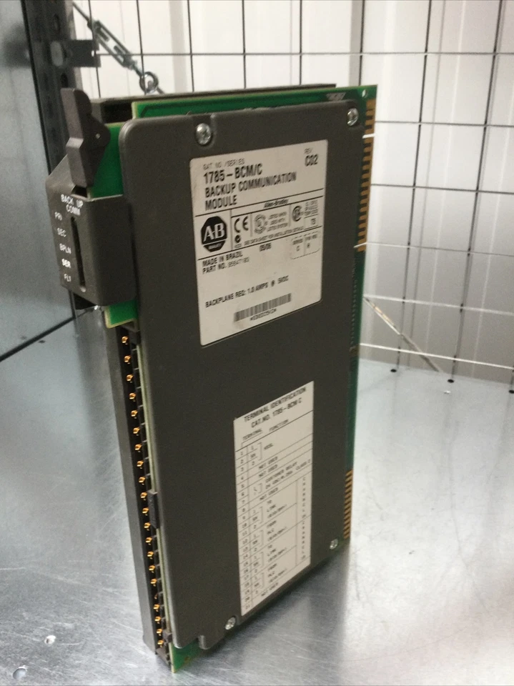 ALLEN BRADLEY 1785-BCM PLC-5 MÓDULO DE COMUNICACIÓN DE RESPALDO, SERIE C - Imagen 2 de 3