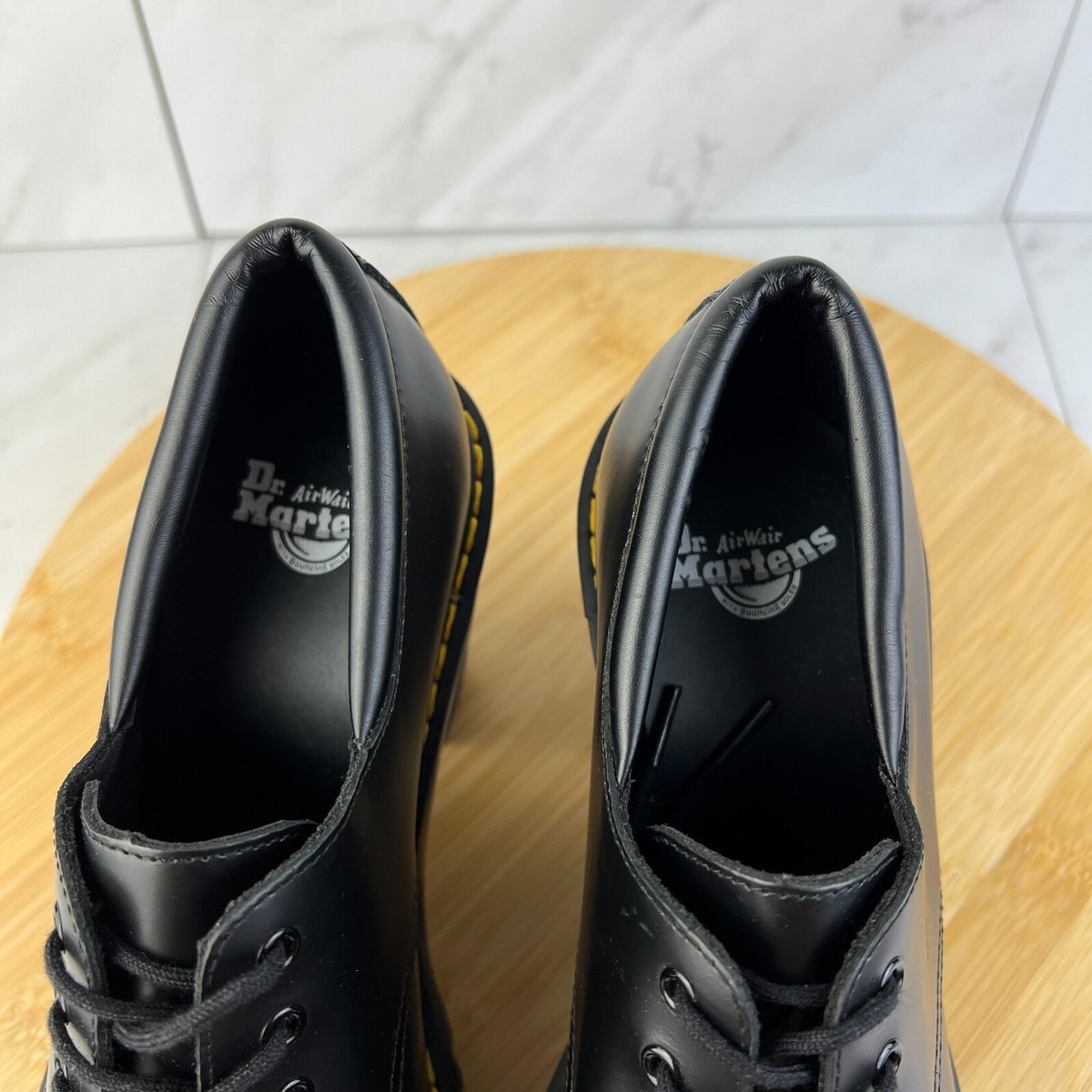 靴 Dr. Martens SALOME. UK4 23cm Dr.Martens SALOME Leather Heel Shoes Cherry Red UK3 (K